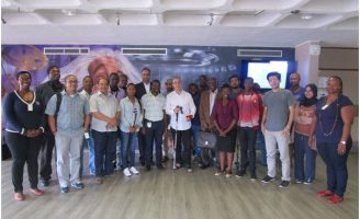 NANOSMAT Members visit iThemba Labs in Cape Town, South Africa